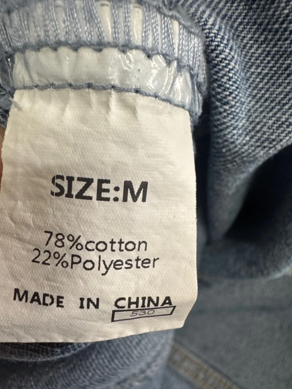 Classic Blue Denim Distressed Jean Jacket